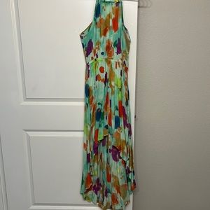 Mint Green midi dress